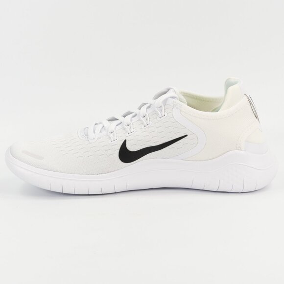 Nike Men\'s Free RN 2018 \'White / Black\' Running Shoe 942836-100 Multi-Size main image 8